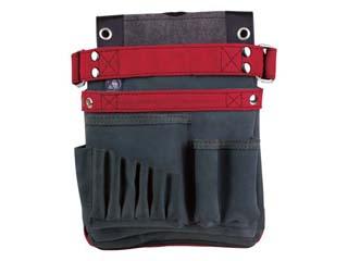 HIMASA/ヒマサ金物 【ふくろ倶楽部】伝説Plus 釘袋 中 赤 HB-554Rの通販は 8,424円