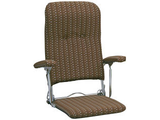 MIYATAKE 宮武製作所 【こだわりの日本製】折りたたみ座椅子 YS-1046 ブラウンの通販は 6,806円