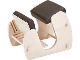 MIYATAKE 宮武製作所 Keepy キーピィ　プロポーションチェア ホワイトウォッシュ×モカブラウン CH-910WHBRの通販は