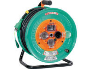 NICHIDO/日動工業 電工ドラム 防雨防塵型100Vドラム アース漏電しゃ断器付 30m NPW-EB33の通販は