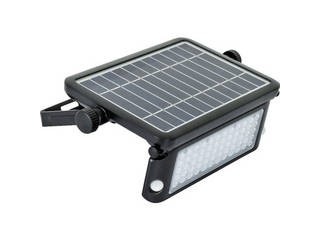 NICHIDO/日動工業 ソーラーLEDセンサーライト エコフラッシュ10W SOL-10PIR-60K