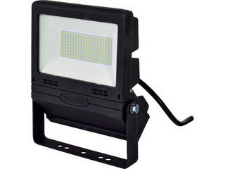 NICHIDO/日動工業 LED投光器 常設用フラットライト50W 黒 LJS-FH50D-BK-50K