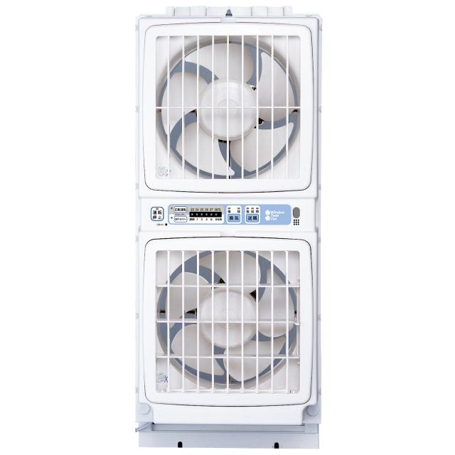 TSK 高須産業 FMT-200SM 窓用 ツインファン ミニリモコン付きタイプ 同時給排形 窓用換気扇の通販は 30,250円