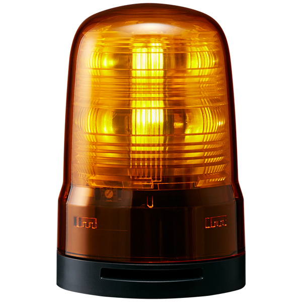 PATLITE パトライト 小型LED回転灯 黄 DC12〜24V ブザー付き SF08-M1KTB-Y