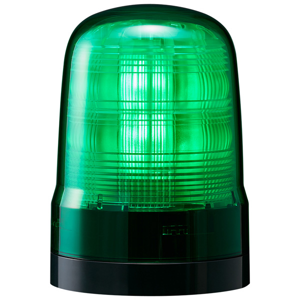 PATLITE パトライト 中型LED回転灯 緑 DC12〜24V SF10-M1KTN-G