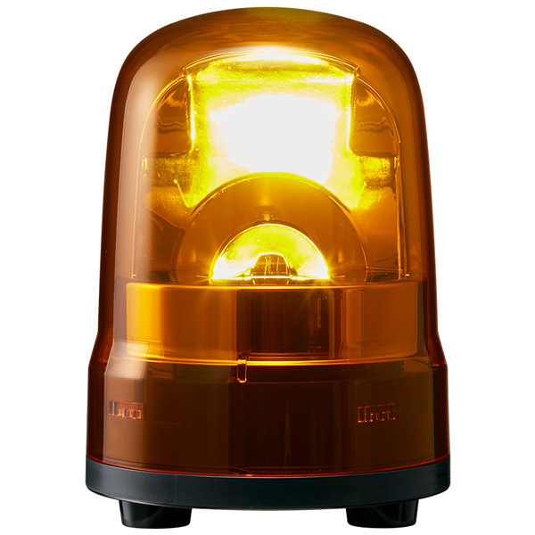 PATLITE パトライト 中型LED回転させる灯 黄 AC100〜240V SKH-M2J-Y