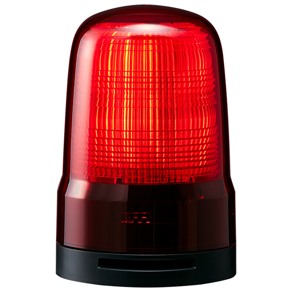 PATLITE パトライト 小型LED表示灯 赤 AC100〜240V ブザー付き SL08-M2KTB-R