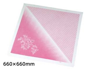 SANKEI 三景 風呂敷（200枚入）亀甲　ボカシ柄　660×660