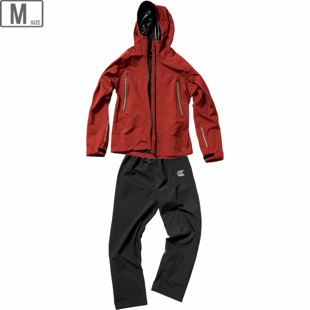 Makku/マック アークライトレインスーツ Mサイズ レッド AS300の通販は