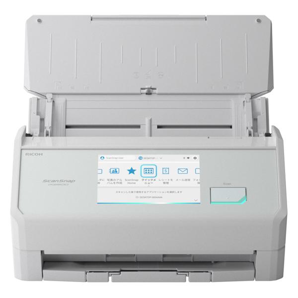 RICOH リコー イメージスキャナー A4フラッグシップモデル ScanSnap iX2500 REE415 FI-IX2500W ホワイト