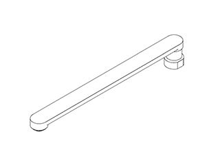 TOTO トートー 自在スパウト (TMGG46型用) 長さ300mm THYB71の通販は 7,589円