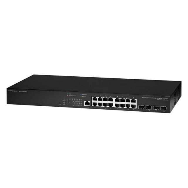 PLANEX プラネックスコミュニケーションズ 16ポート 2.5GBASE-T(PoE++)+4スロット 10G SFP+マネージドL2スイッチ SZ2G-0416IXSP