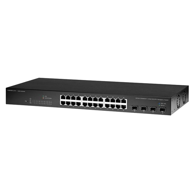 PLANEX プラネックスコミュニケーションズ 24ポート 2.5GBASE-T+4スロッオ 10G SFP+マネージドL2スイッチ SZ2G-0424IXS