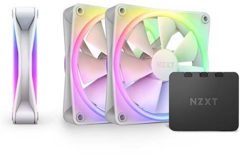 NZXT ケースファン F120 RGB DUO Triple Pack 120mm x3パック・ホワイト RF-D12TF-W1