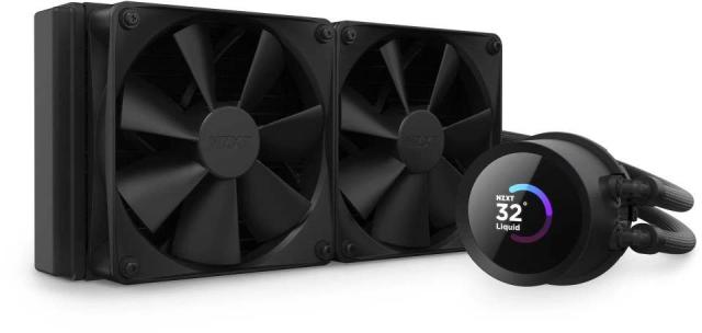 NZXT 液晶搭載水冷CPUクーラー KRAKEN 240 240mm ブラック RL NZXT 液晶搭載水冷CPUクーラー KRAKEN 240 240mm ブラック RL