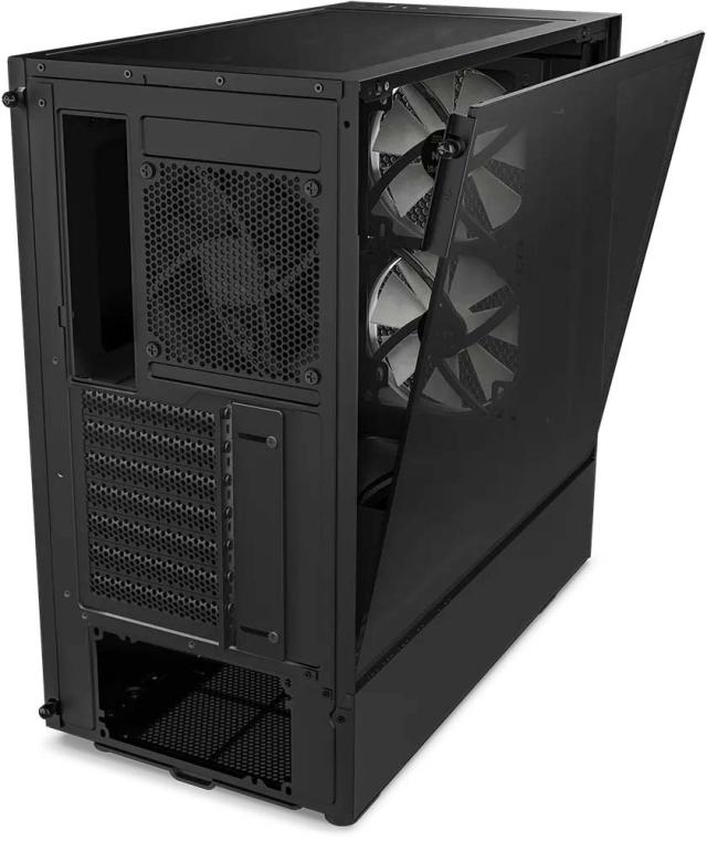 NZXT ミドルタワーケース H5 Flow RGB ブラック CC-H51FB-R1の