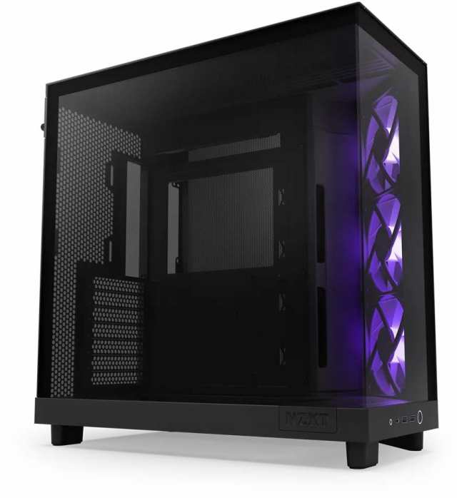 NZXT PCケース H6 Flow RGB ブラック CC-H61FB-R1