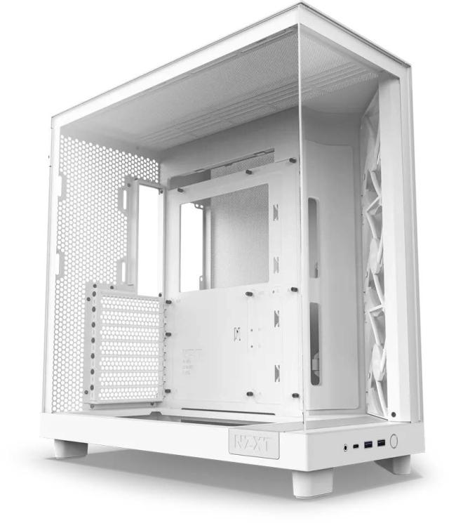 NZXT PCケース H6 Flow RGB ホワイト CC-H61FW-R1 NZXT PCケース H6 Flow RGB ホワイト CC-H61FW-R1