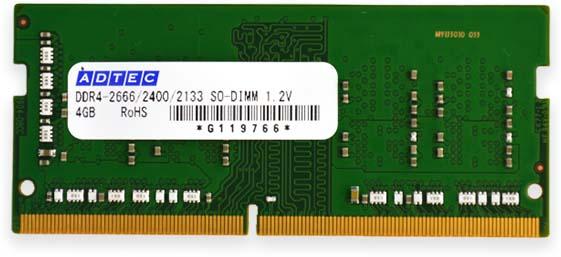 ADTEC アドテック ノートPC用メモリ DDR4-2400 SO-DIMM 16GB ADS2400N-16G