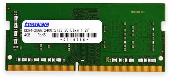 ADTEC アドテック ノートPC用メモリ DDR4-2666 SO-DIMM 16GB ADS2666N-H16G