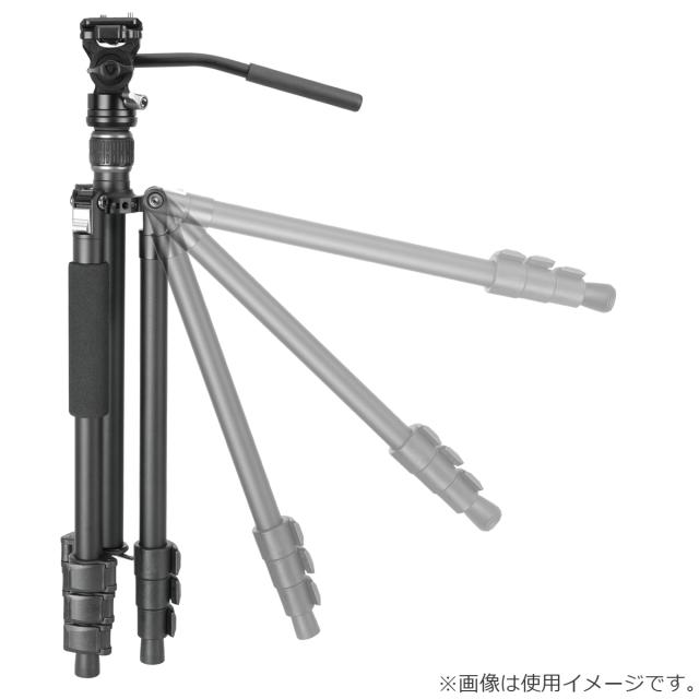 VANGUARD バンガード VESTA GO 234AV10 23脚径三脚 4段 トラベルビデオ三脚 ビデオ雲台VEO PV-10付属_5