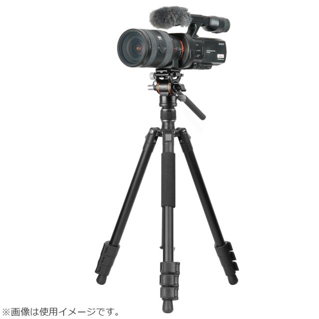 VANGUARD バンガード VESTA GO 234AV10 23脚径三脚 4段 トラベルビデオ三脚 ビデオ雲台VEO PV-10付属_6