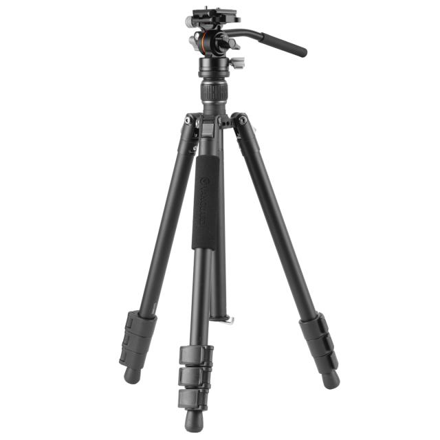 VANGUARD バンガード メーカー在庫限り VESTA GO 264AV12 26脚径三脚 4段 トラベルビデオ三脚 ビデオ雲台VEO PV-12付属