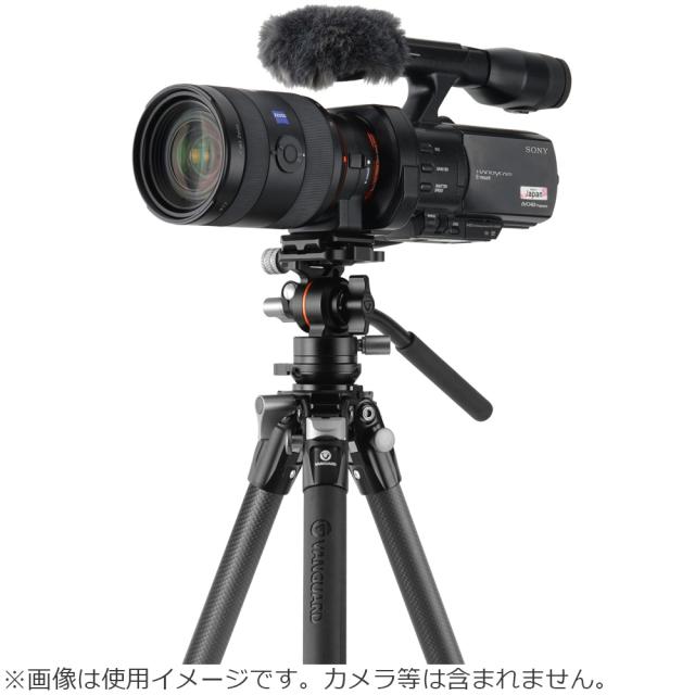 VANGUARD バンガード ALTA PRO 3VLT 235CV12 23脚径三脚 5段 カーボンビデオ三脚 ビデオ雲台VEO PV-12付属_8