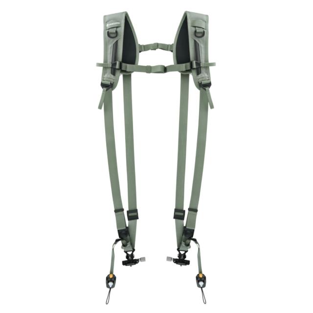 VANGUARD バンガード PRO 2N1 STRAP GR デュアルハーネス型プロストラップ グリーン