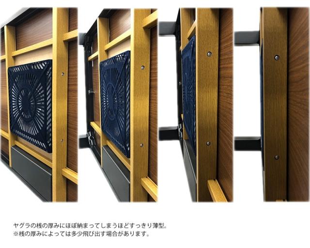 METRO メトロ MCU-501E(DKB) こたつ用U字型カーボンヒーター オレンジヒート 500W_13