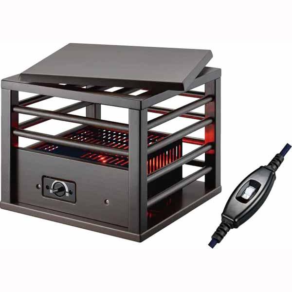 METRO メトロ MPQ-102B(B)一人用こたつ　コルチェヒーター　100W