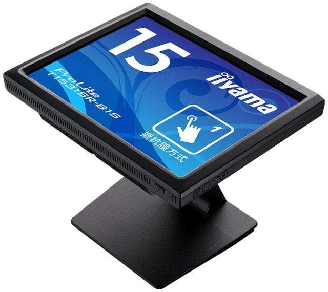 iiyama 飯山 VAパネル XGA対応 15型タッチパネル液晶ディスプレイ/D-sub、HDMI、DP/ブラック/スピーカー T1531SR-B1S_2