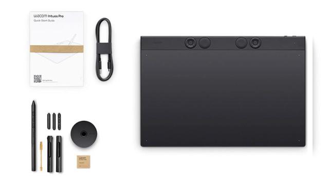 WACOM ワコム ペンタブレット Wacom Intuos Pro 2025 large インテュオスプロ ラージサイズ PTK870K0C_1