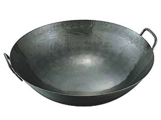 KANDA カンダ 鉄打出中華鍋 1.6mm(取手溶接)51cm