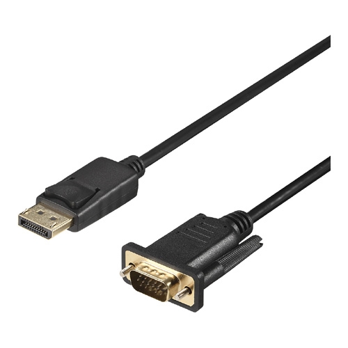 BUFFALO バッファロー DP-VGA 変換ケーブル 2m ブラック BDPVG20BK