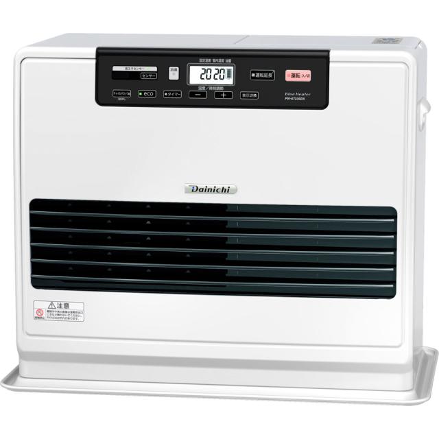 DAINICHI ダイニチ工業 FW-6723SDX-W 石油ファンヒーター SDXタイプ 【2023年モデル】クールホワイトの通販は 27,170円
