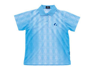 LUCENT ルーセント Ｌａｄｉｅｓ　ゲームシャツ（パXLP4647(パズデルブ゜ルー)【M】