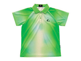 LUCENT ルーセント Ｌａｄｉｅｓ　ゲームシャツ（パXLP4655(パズデルグ゜リーン)【XO】