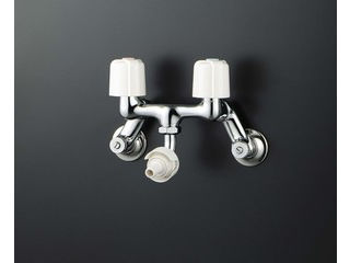 KVK ケーブイケー 寒冷地用 2ハンドル混合栓 接手カプラ KM33N3WGの通販は 18,062円