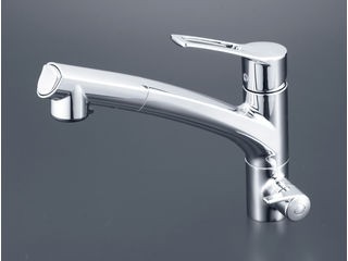 KVK ケーブイケー 浄水器シングルシャワー付混合栓 KM5061NCK