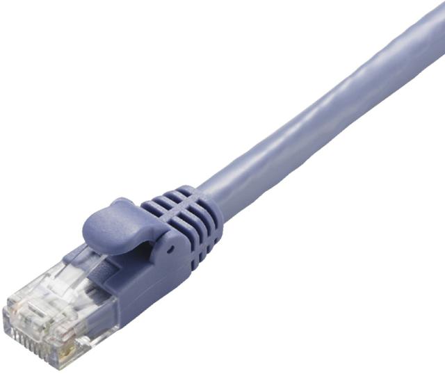 ELECOM エレコム LANケーブル/CAT6A/スタンダード/50m/ブルー LD-GPA/BU50