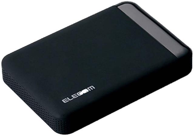 ELECOM エレコム ポータブルハードディスク/USB3.0/ハードウェア暗号化/管理ソフト対応/3年保証/2TB ELP-S020T3の通販は