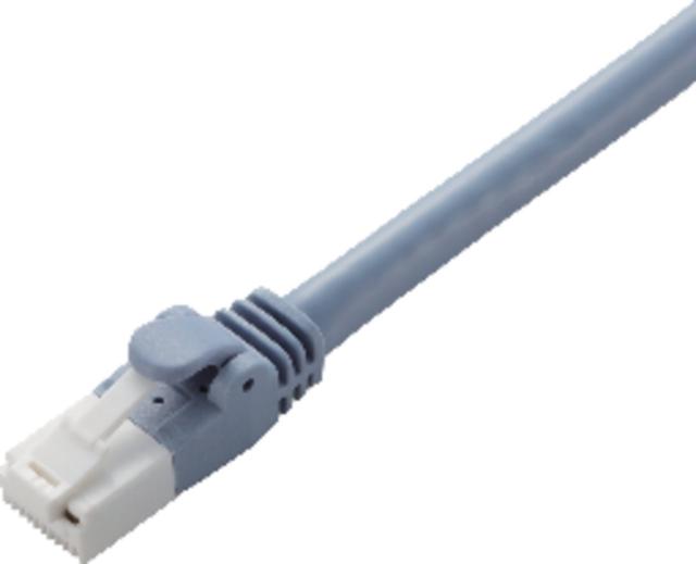 ELECOM エレコム ツメ折れ防止LANケーブル(Cat6A)/50.0m/ブルー LD-GPAT/BU500