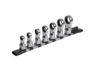 TONE トネ フレックスラチェットめがねソケットセット(ホルダー付) HRM307Fの通販は 10,921円