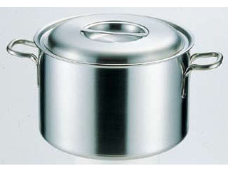 … プロデンジ 半寸胴鍋 目盛付 33cm(17.0L) 1個 半寸胴鍋 プロデンジ IH対応 目盛付 33cm 17.0L ステンレス（km