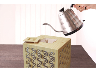 TEKNOS テクノス EL-C36L(NB)組子調 超音波加湿器 3.5L（木目ナチュラルブラウン）