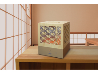 TEKNOS テクノス EL-C36L(NB)組子調 超音波加湿器 3.5L（木目ナチュラルブラウン）