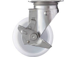 HAMMER/ハンマーキャスター SUS サイドSP付 ナイロンB車125mm 313S-NRB125