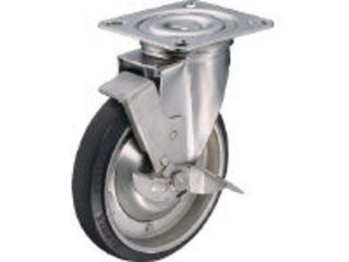 HAMMER/ハンマーキャスター Sシリーズオールステンレス自在SP付ゴム車200mm 319S-RB200-BAR01 11,518円