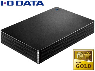 I・O DATA アイ・オー・データ 納期3月上旬 USB3.1 Gen 1（USB3.0）対応ポータブルHDD カクうす Lite 4TB HDPH-UT4DKR ブラックの通販は